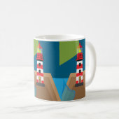 Lighthouse コーヒーマグカップ (正面右)