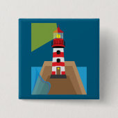 Lighthouse 缶バッジ (正面)