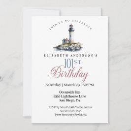 Lighthouse 101st Birthday 招待状