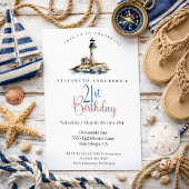 Lighthouse 21st Birthday 招待状