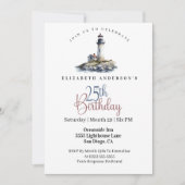 Lighthouse 25th Birthday 招待状 (正面)