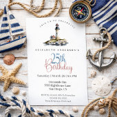 Lighthouse 25th Birthday 招待状