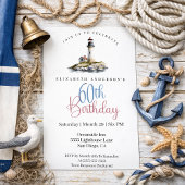 Lighthouse 60th Birthday 招待状
