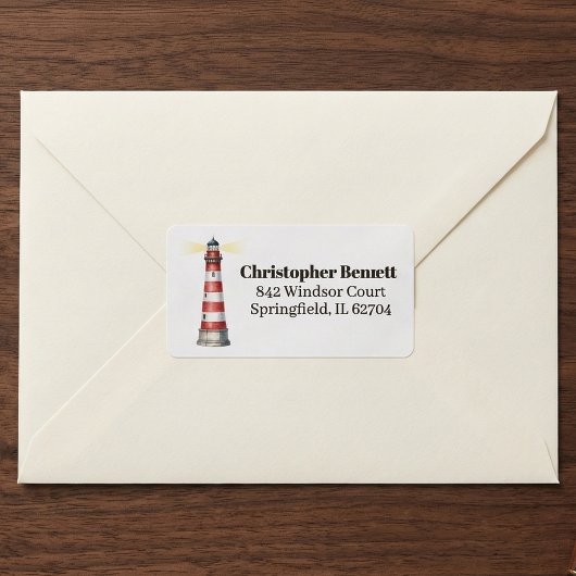 Lighthouse Address Label ラベル