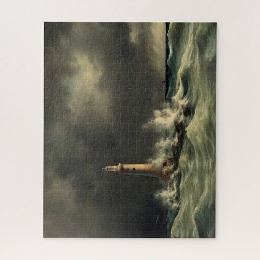 Lighthouse at Stora-Balt ジグソーパズル (縦)