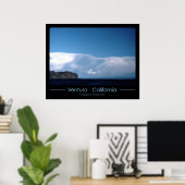 Lighthouse at Ventura, California ポスター (ホームオフィス)