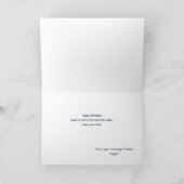 Lighthouse Birthday Shining Light Card  カード (内部)