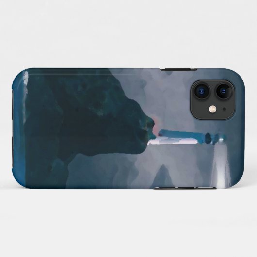 Lighthouse blue iphone Case-Mate iPhoneケース (裏面(横))