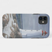 Lighthouse blue iphone Case-Mate iPhoneケース (裏面(横))