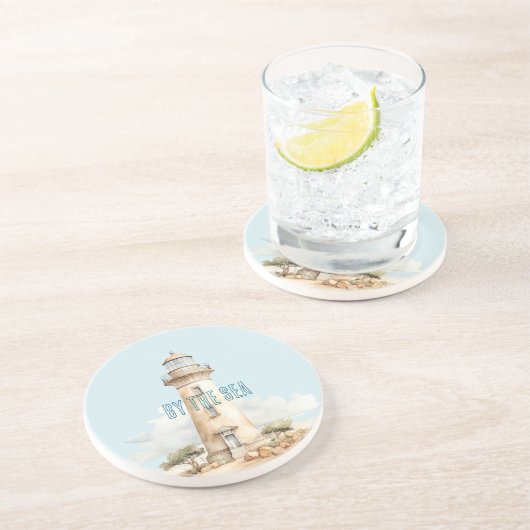 Lighthouse By the sea コースター (側面)