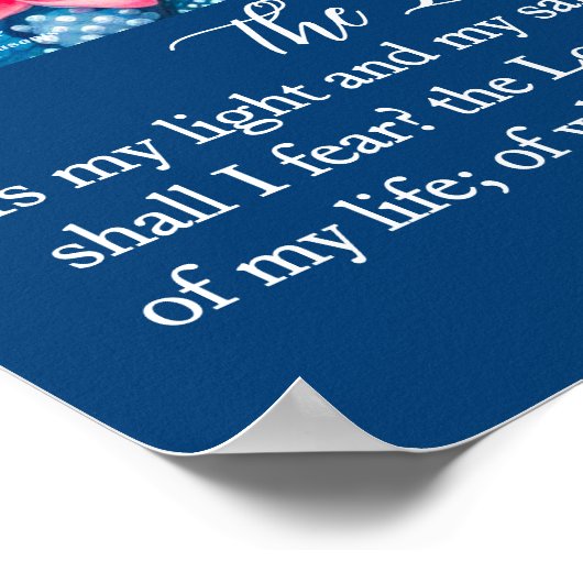 Lighthouse Christian Wall Art Poster ポスター (角)