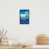 Lighthouse Christian Wall Art Poster ポスター (キッチン)
