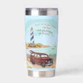 Lighthouse Dreams 保温保冷タンブラー (背面)