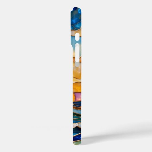 Lighthouse Ocean Phone Case Coastal Sunset Case-Mate iPhoneケース (裏面 / 左)