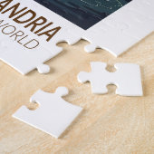 Lighthouse of Alexandria 7 Wonders of the World ジグソーパズル (側面)