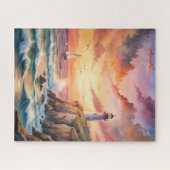 Lighthouse on a Cliff ジグソーパズル (横)