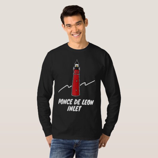 Lighthouse Ponce De Leon Inlet Tシャツ (正面フル)