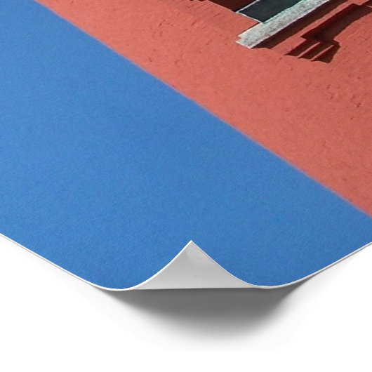 Lighthouse Ponce Inlet Daytona Beach Florida Photo ポスター (角)