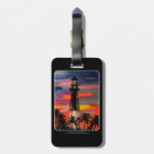 「Lighthouse Pop!」の絵が描かれた ラゲッジタグ (裏面縦)