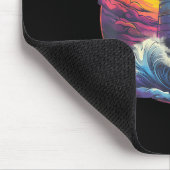 Lighthouse Sailing Sea Beach Boating Seaside House マウスパッド (コーナー)