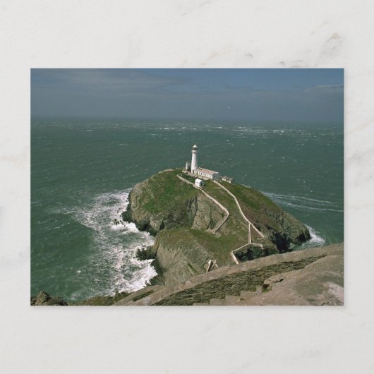 Lighthouse, South Stack, Anglessy,ウェールズ北部 ポストカード (正面)