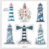 Lighthouse Sticker Sheet Collection シール (シート)