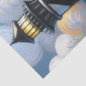 Lighthouse Sunflowers Nautical Decoupage  薄葉紙 (詳細)