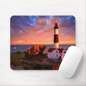 lighthouse sunrise mousepad マウスパッド (マウス)