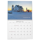 LighthouseGuy.com 2013 Maine Lighthouseカレンダー カレンダー (2月 2027)