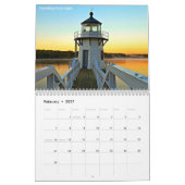 LighthouseGuy.com 2014年のメインの灯台カレンダー カレンダー (2月 2027)