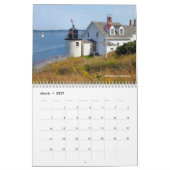 LighthouseGuy.com 2017 Maine Light houseカレンダー カレンダー (3月 2027)
