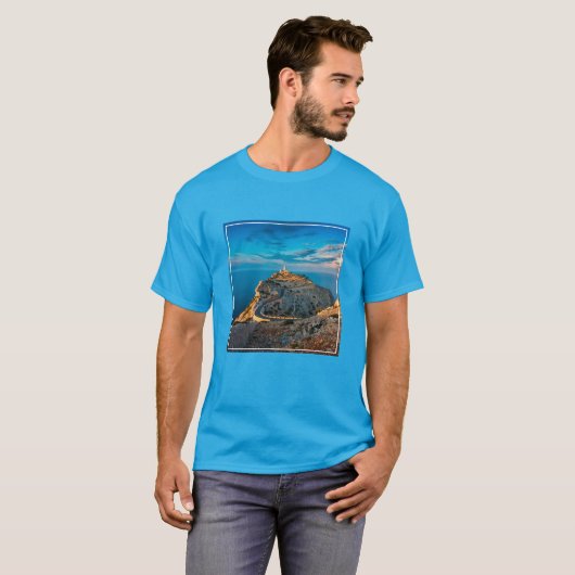 Lighthouses | Balearic Islands, Spain Tシャツ (正面フル)