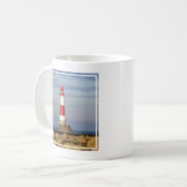 Lighthouses | Beachy Head Lighthouse England コーヒーマグカップ (正面左)
