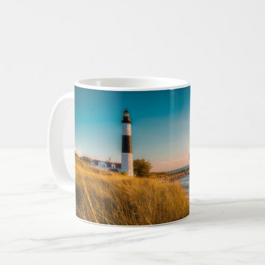 Lighthouses | Big Sable Lighthouse Ludington, MI コーヒーマグカップ (正面左)