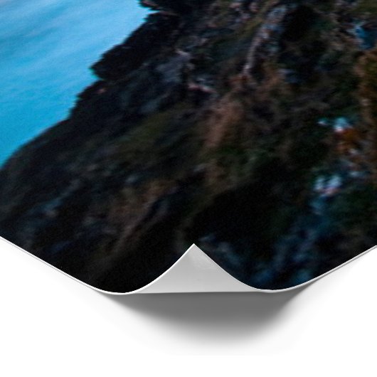 Lighthouses | Cabo Home Lighthouse Cangas Spain ポスター (角)