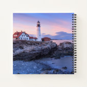 Lighthouses | Cape Elizabeth, Maine ノートブック (裏面)
