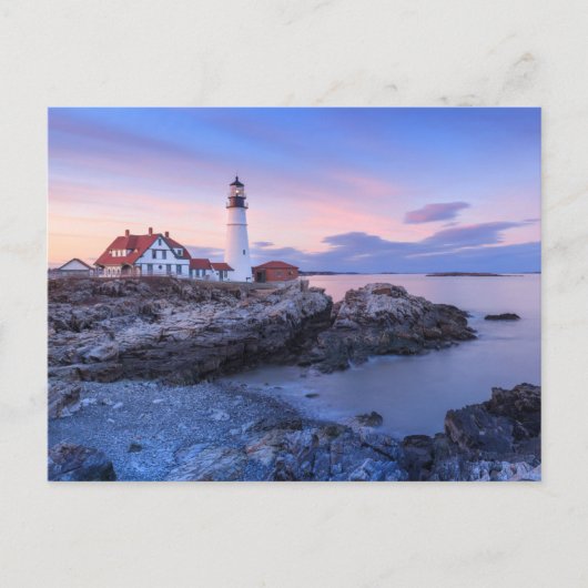 Lighthouses | Cape Elizabeth, Maine ポストカード (正面)