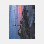 Lighthouses | Cape Elizabeth Maine Lighthouse フリースブランケット (正面)