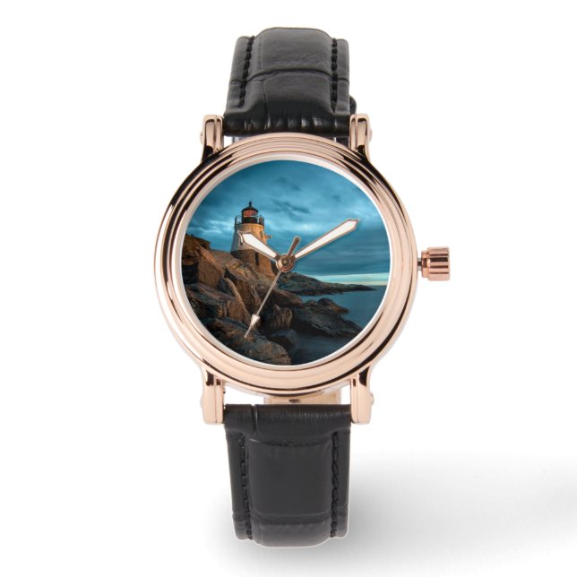 Lighthouses | Castle Hill Lighthouse 腕時計 (正面)