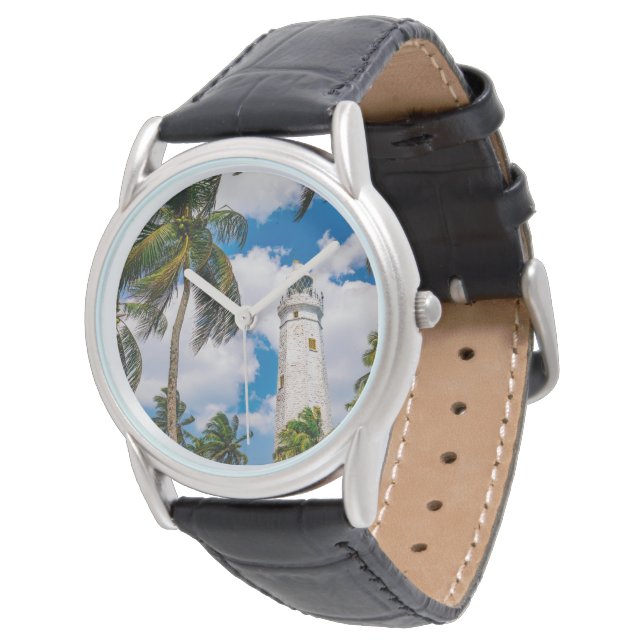 Lighthouses | Dewundara Matara Sri Lanka 腕時計 (アングル)