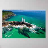 Lighthouses | Finistère Brest Bretagne Lighthouse ポスター (正面)