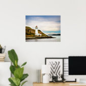 Lighthouses | Georges Island Lighthouse ポスター (ホームオフィス)