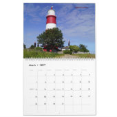 Lighthouses in England カレンダー (3月 2027)