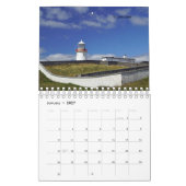 Lighthouses in Ireland - calendar カレンダー (1月 2027)