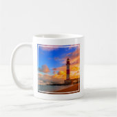Lighthouses | Itapuã Brazil Lighthouse コーヒーマグカップ (左)