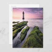Lighthouses | New Brighton Lighthouse, UK ポストカード (正面/裏面)