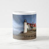 Lighthouses | Point Betsie Lake Michigan ジャンボコーヒーマグカップ (正面)