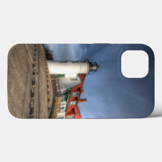 Lighthouses | Point Betsie Lake Michigan Case-Mate iPhoneケース (裏面 (横))