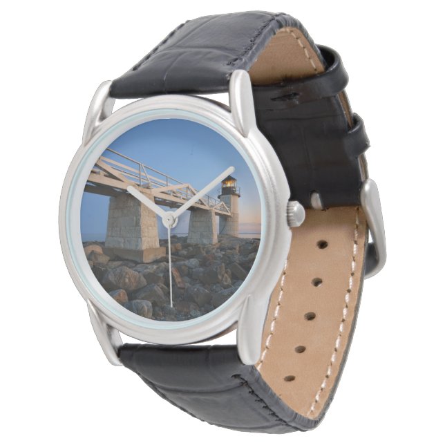 Lighthouses | Port Clyde Maine Lighthouse 腕時計 (アングル)