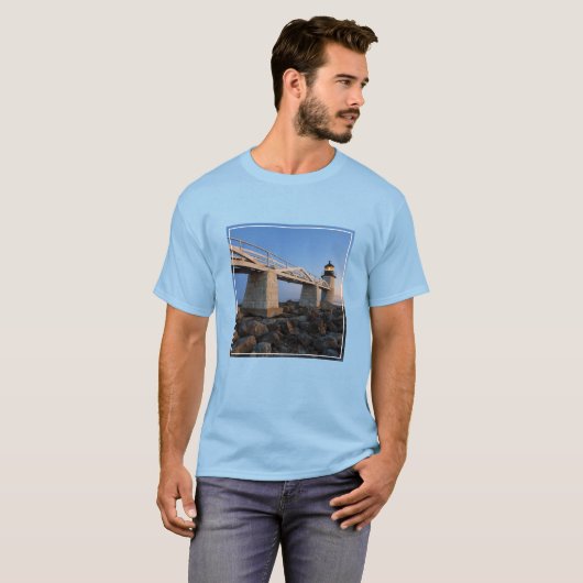 Lighthouses | Port Clyde Maine Lighthouse Tシャツ (正面フル)